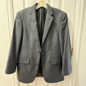 Grey dress coat